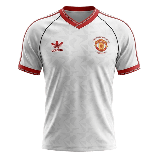 Retro Soccer Jersey Manchester United Away 1991