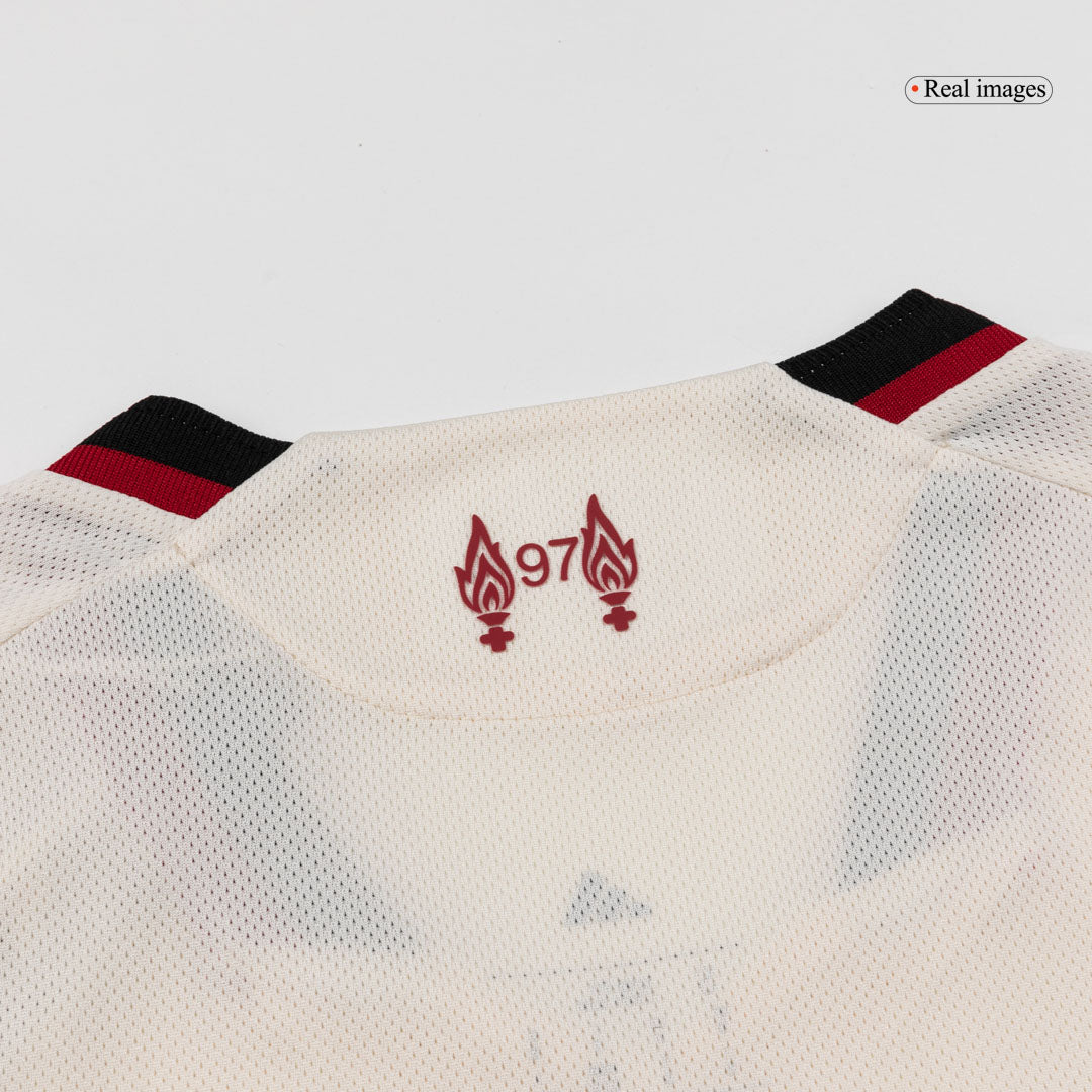 SZOBOSZLAI #8 Liverpool Away Authentic Soccer Jersey 2025/26