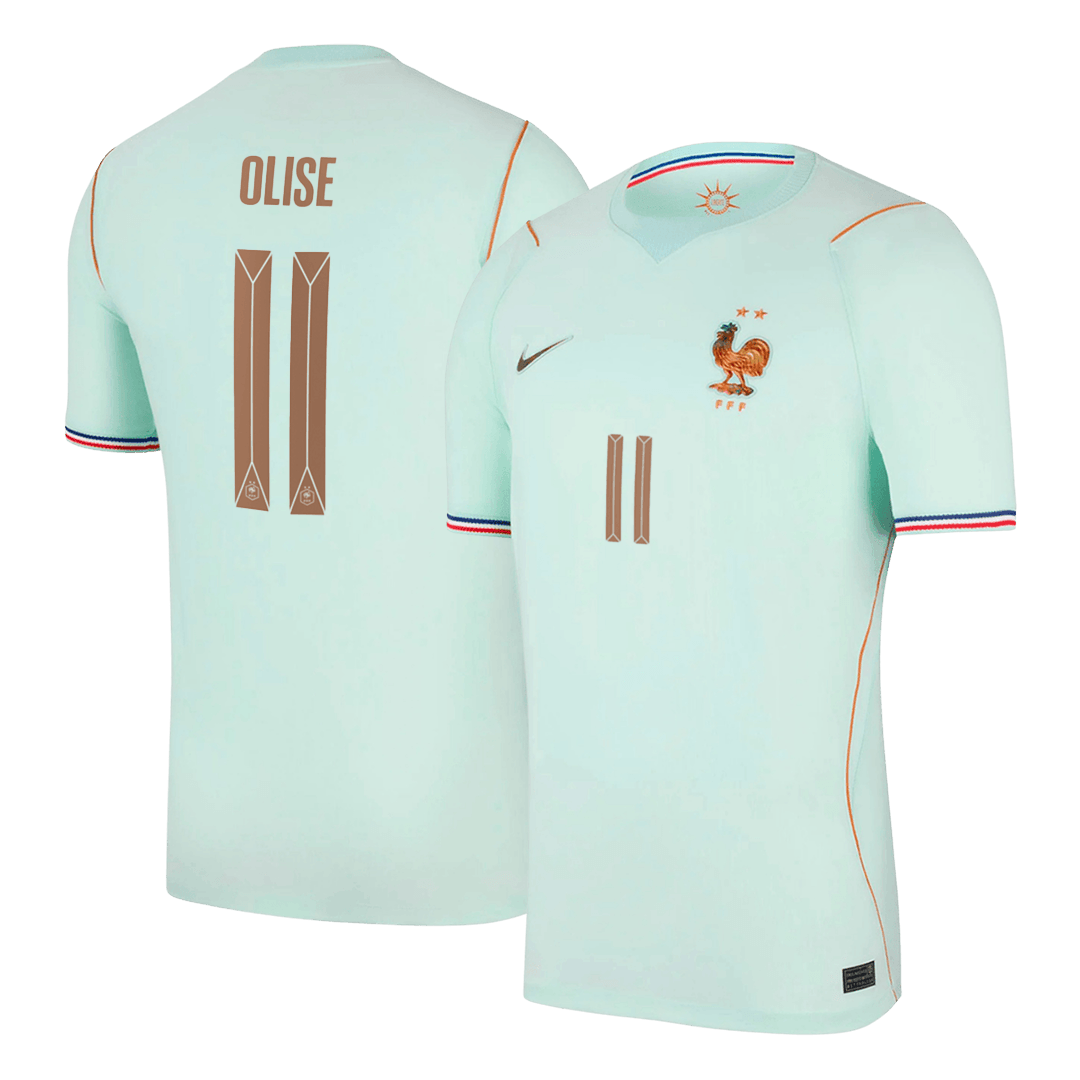 OLISE #11 France Away Soccer Jersey World Cup 2026