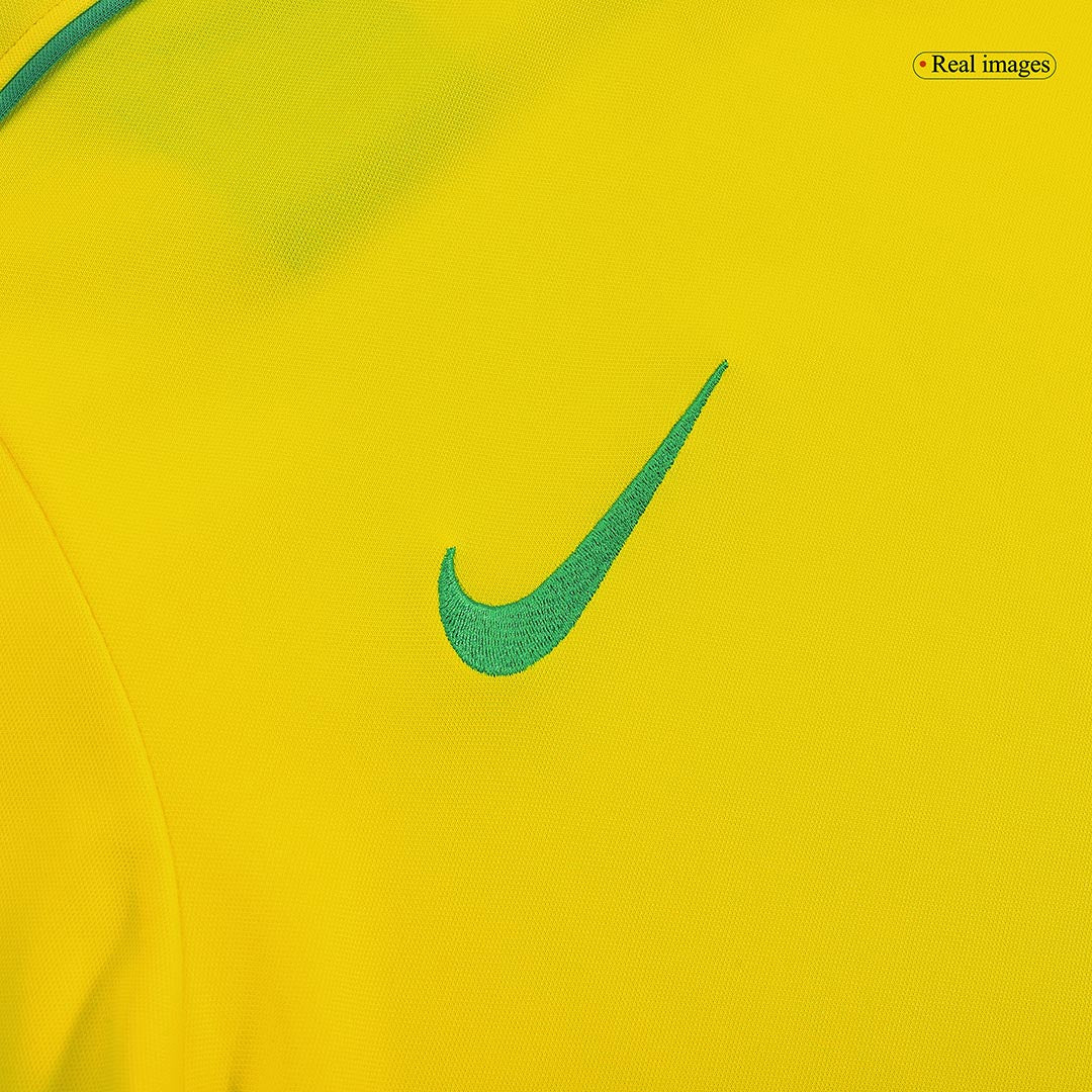 RIVALDO #10 Retro 1998 Brazil Home Soccer Jersey - World Cup