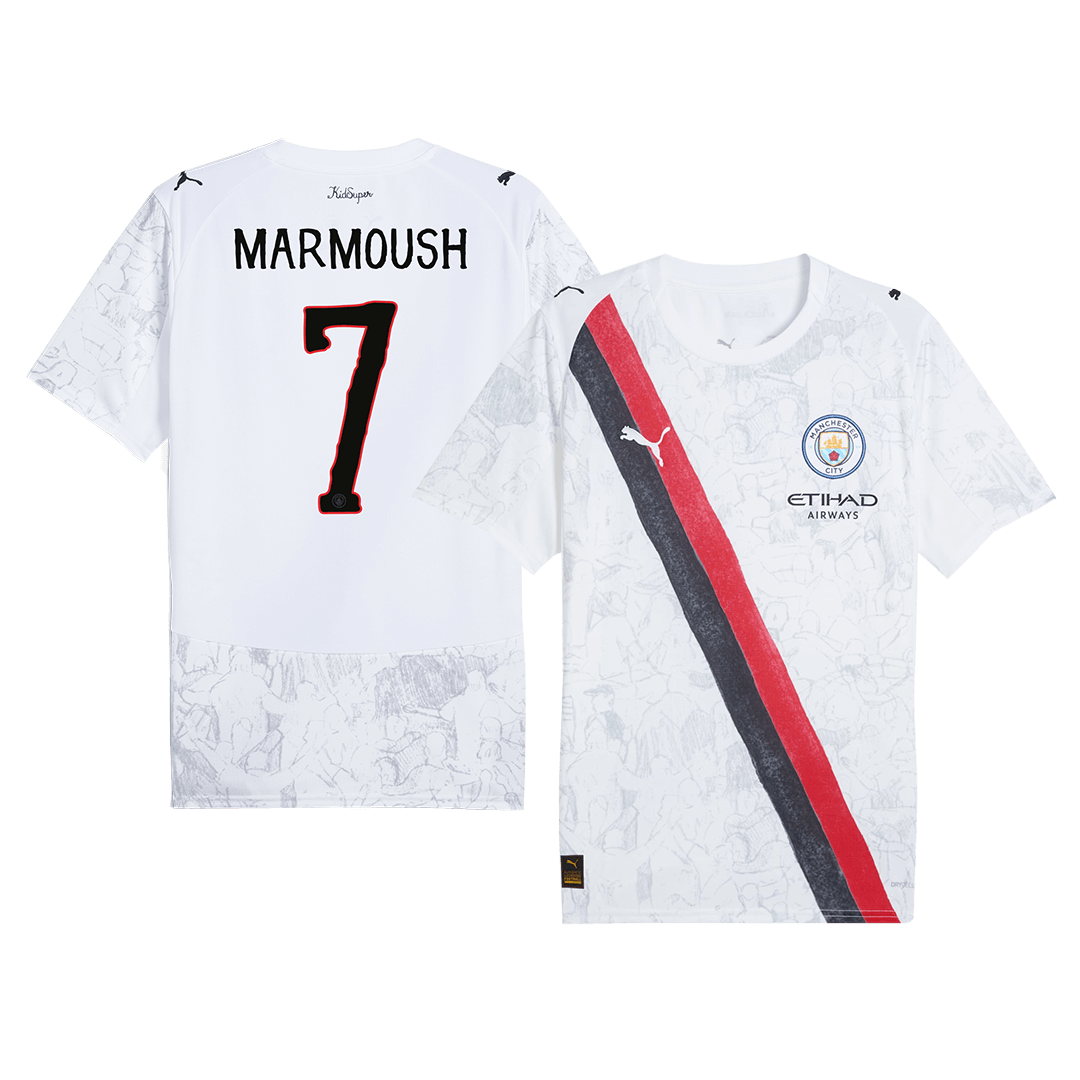 MARMOUSH #7 Manchester City KidSuper Soccer Jersey World Cup 2025/26 - Club World Cup