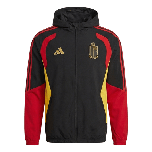 Belgium Hoodie Jacket 2026 - Red&Black