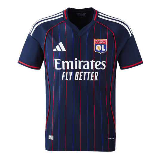 Olympique Lyonnais Away Authentic Soccer Jersey 2025/26