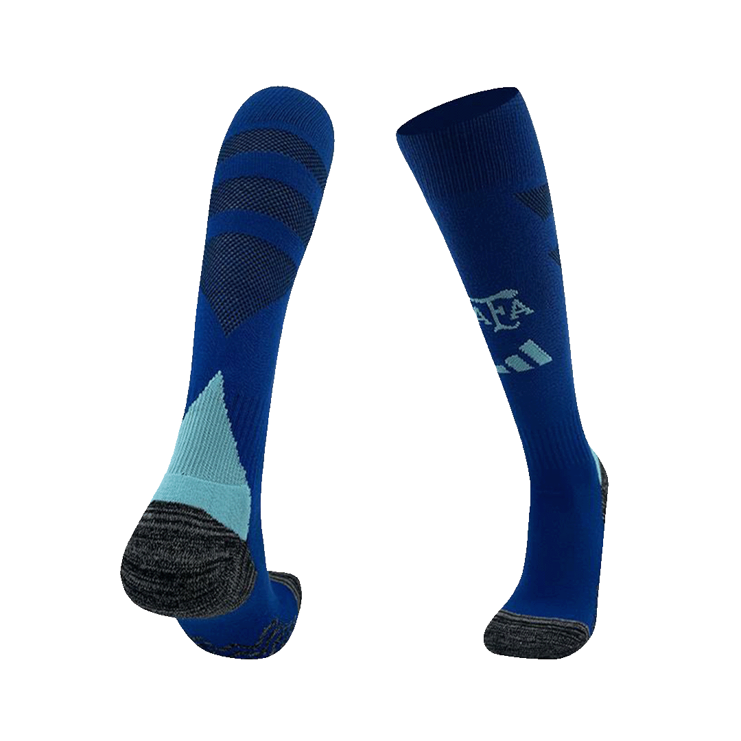 Argentina Away Soccer Socks 2024 Kids