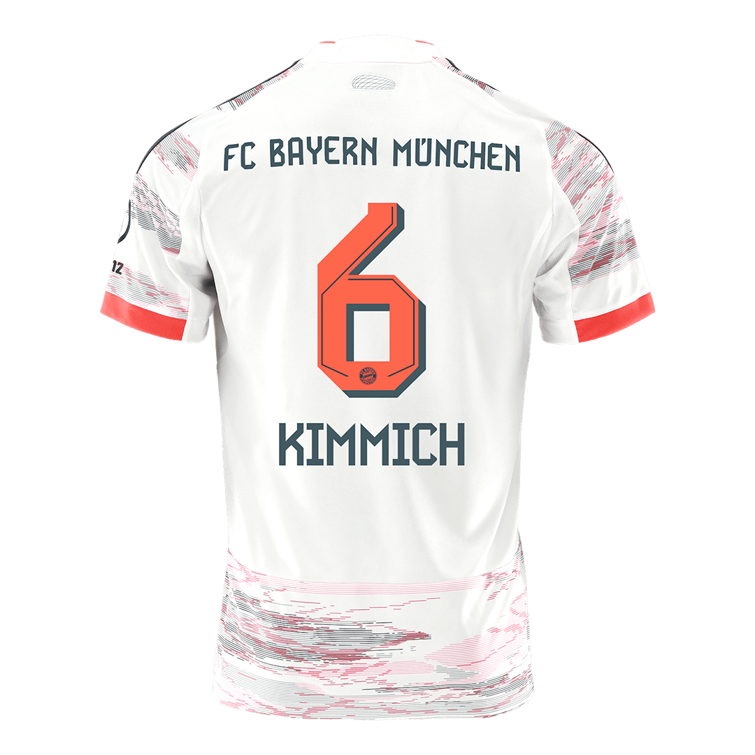 Men's Bayern Munich KIMMICH #6 Away Soccer Jersey 2025/26