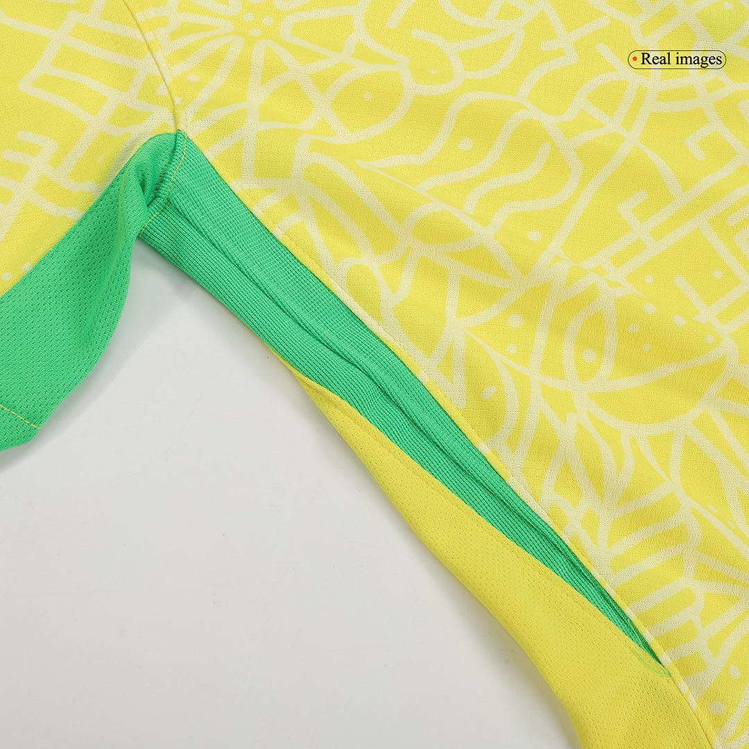 RAPHINHA #11 Brazil Home Soccer Jersey Copa America 2024