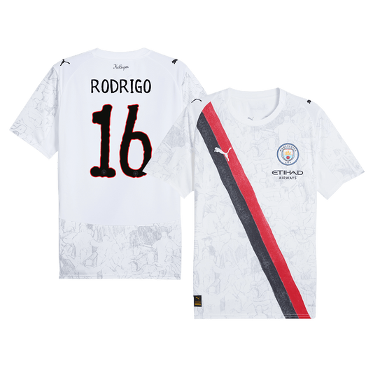 RODRIGO #16 Manchester City KidSuper Soccer Jersey World Cup 2025/26 - Club World Cup