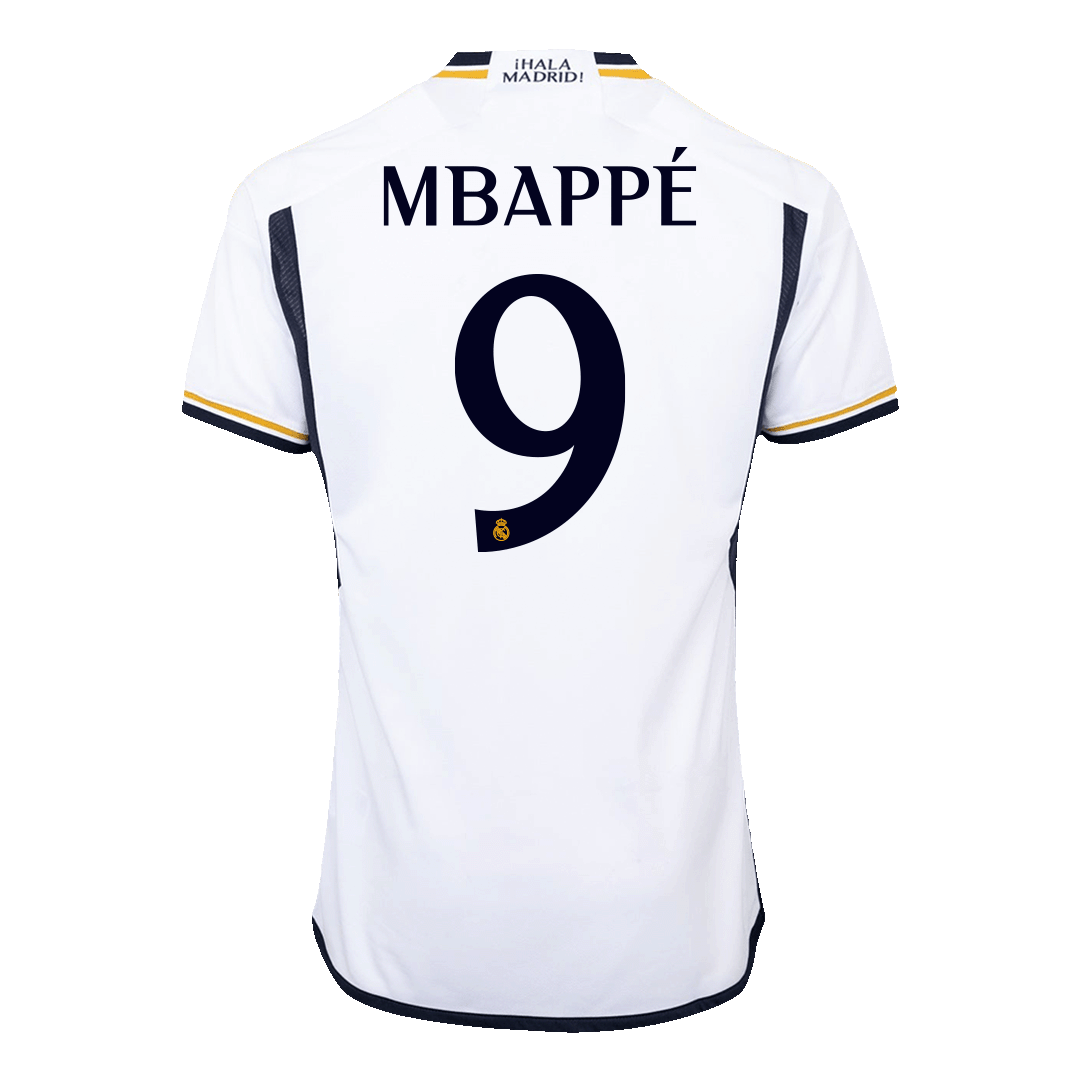 Authentic MBAPPE #9 Soccer Jersey Real Madrid Home Shirt 2023/24