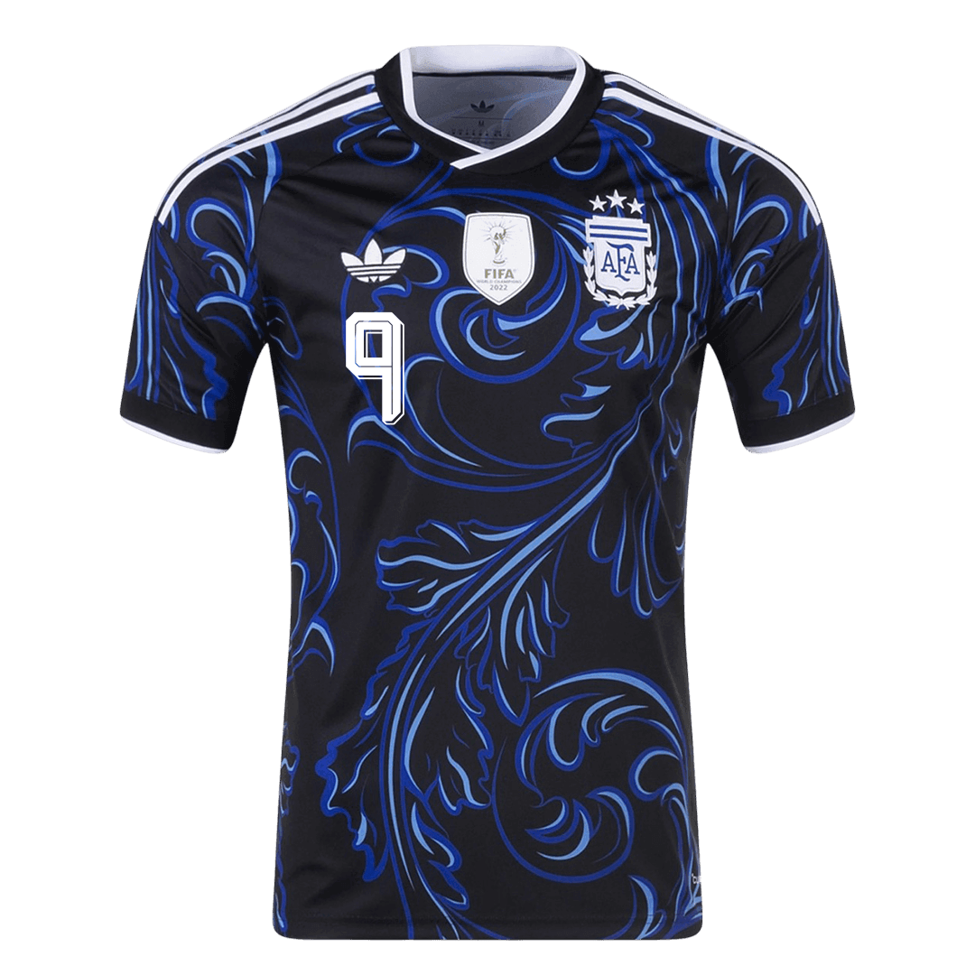 J. ÁLVAREZ #9 Argentina Away Soccer Jersey World Cup 2026