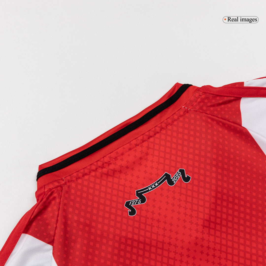 Kids Ajax Custom Home Soccer Kits 2025/26