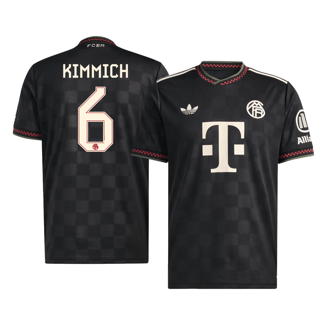 Men's Bayern Munich KIMMICH #6 Third Away Soccer Jersey 2025/26
