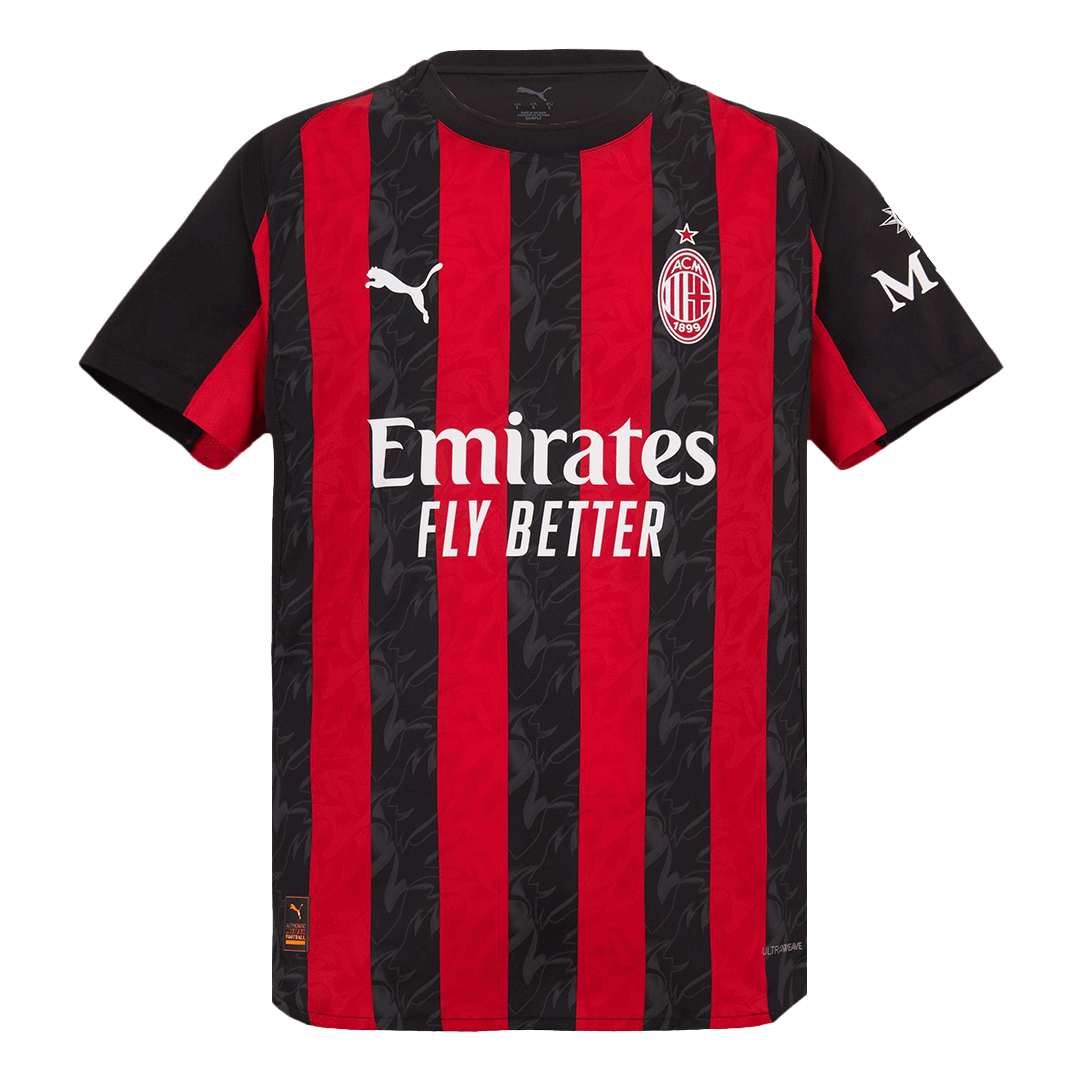 AC Milan Authentic Home Soccer Jersey 2025/26