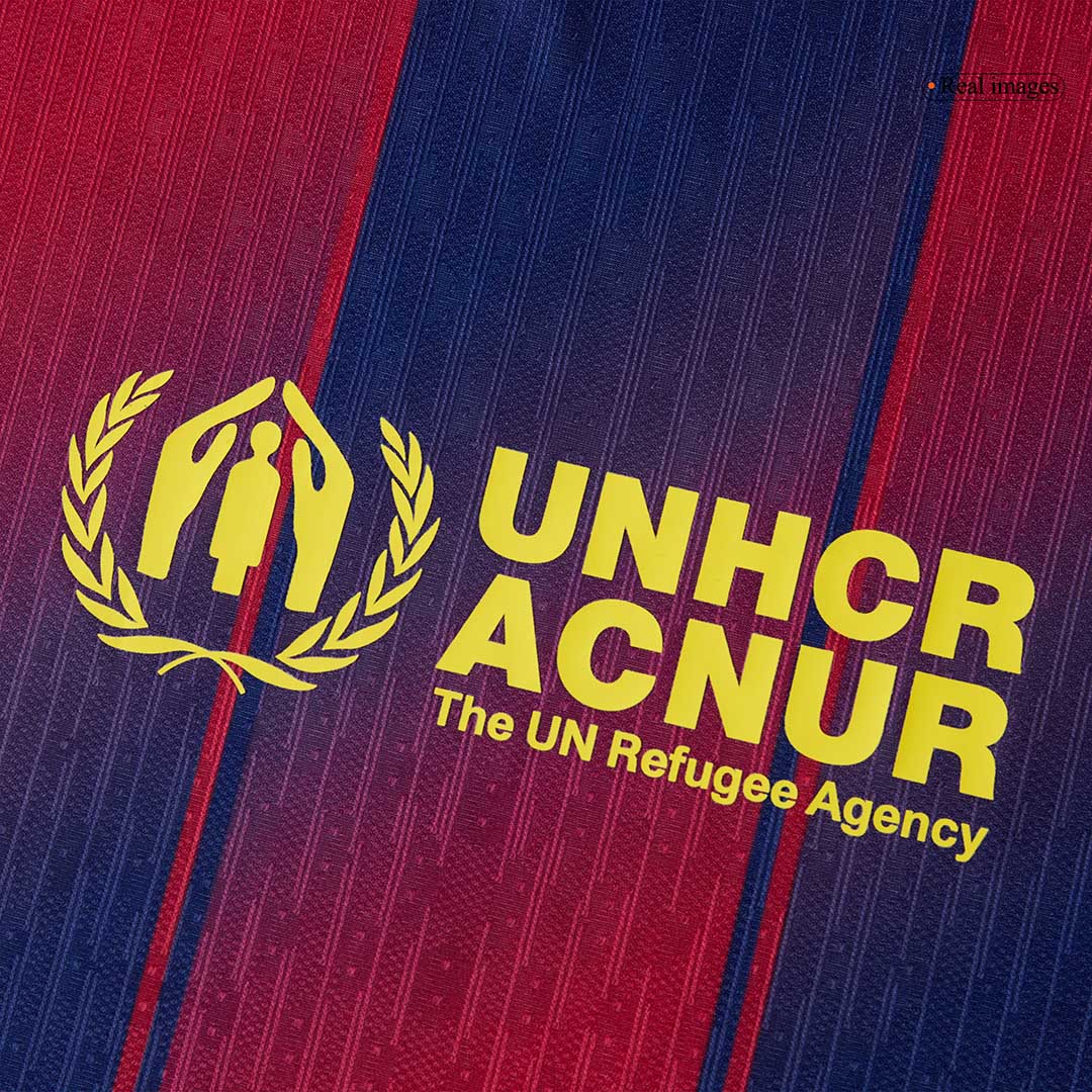RASHFORD #14 Barcelona Home Authentic Soccer Jersey 2025/26 - UCL