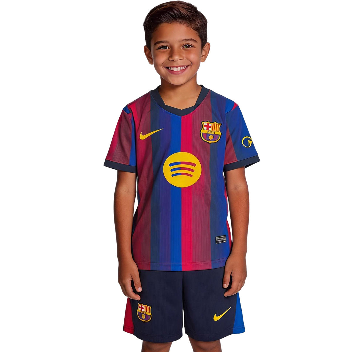 Barcelona Home Kids Soccer Jerseys Kit 2026/27