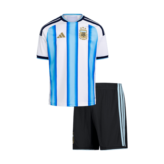 Argentina Home Kids Soccer Jerseys Kit World Cup 2026