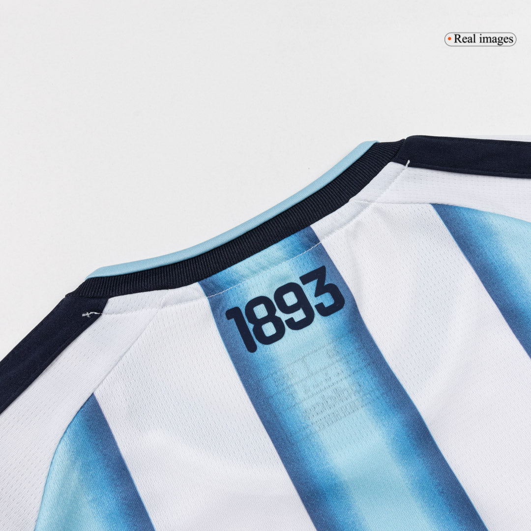J.ÁLVAREZ #9 Argentina Home World Cup Kids Soccer Jerseys Kit 2026