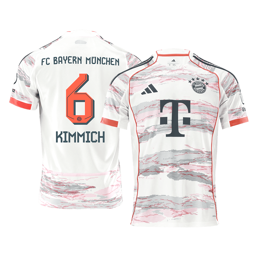Men's Bayern Munich KIMMICH #6 Away Soccer Jersey 2025/26