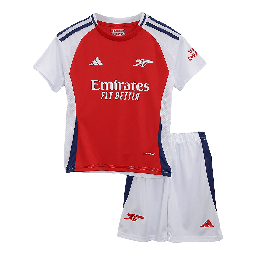 Kid's Arsenal Home Soccer Jersey Kit(Jersey+Shorts)