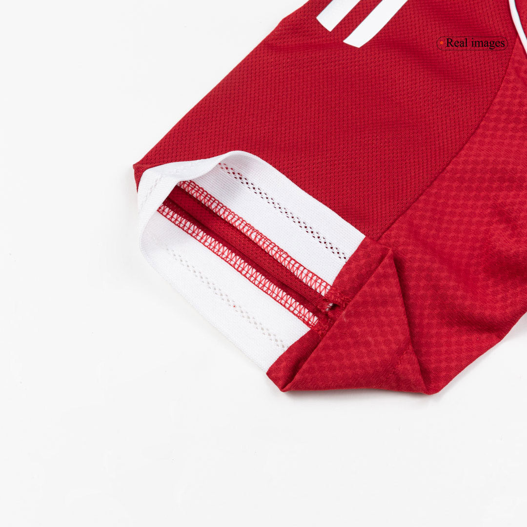 SZOBOSZLAI #8 Liverpool Home Authentic Soccer Jersey 2025/26