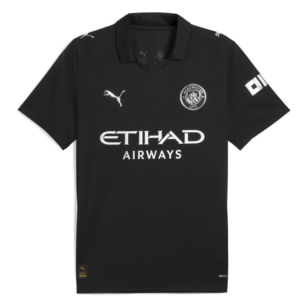 REIJNDERS #4 Manchester City Away Soccer Jersey 2025/26