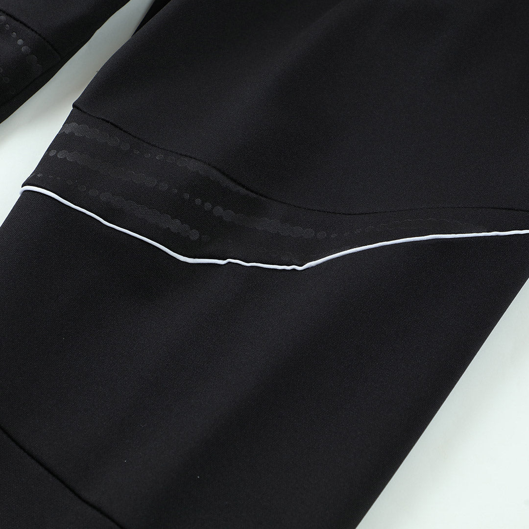 Real Madrid 1/4 Zip Tracksuit 2025/26 Black