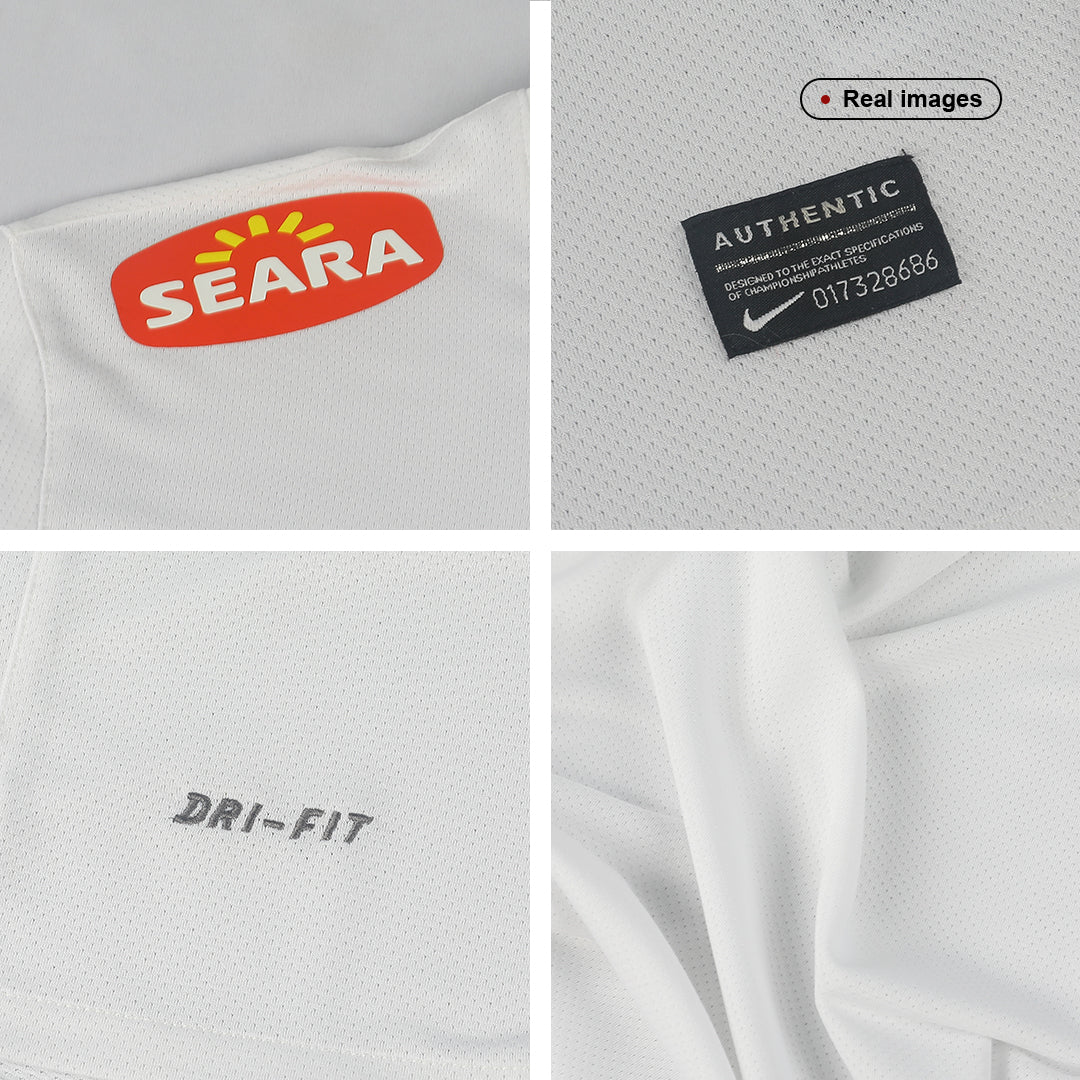NEYMAR JR #11 Santos FC Retro Jersey Home Soccer Shirt 2012