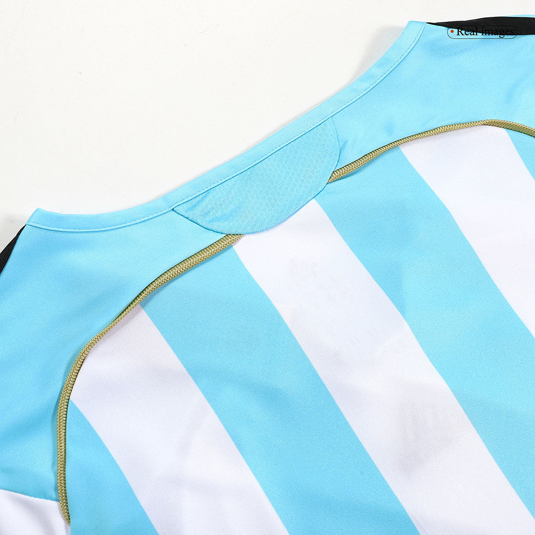 Retro MESSI #19 2006 Argentina Home Soccer Jersey