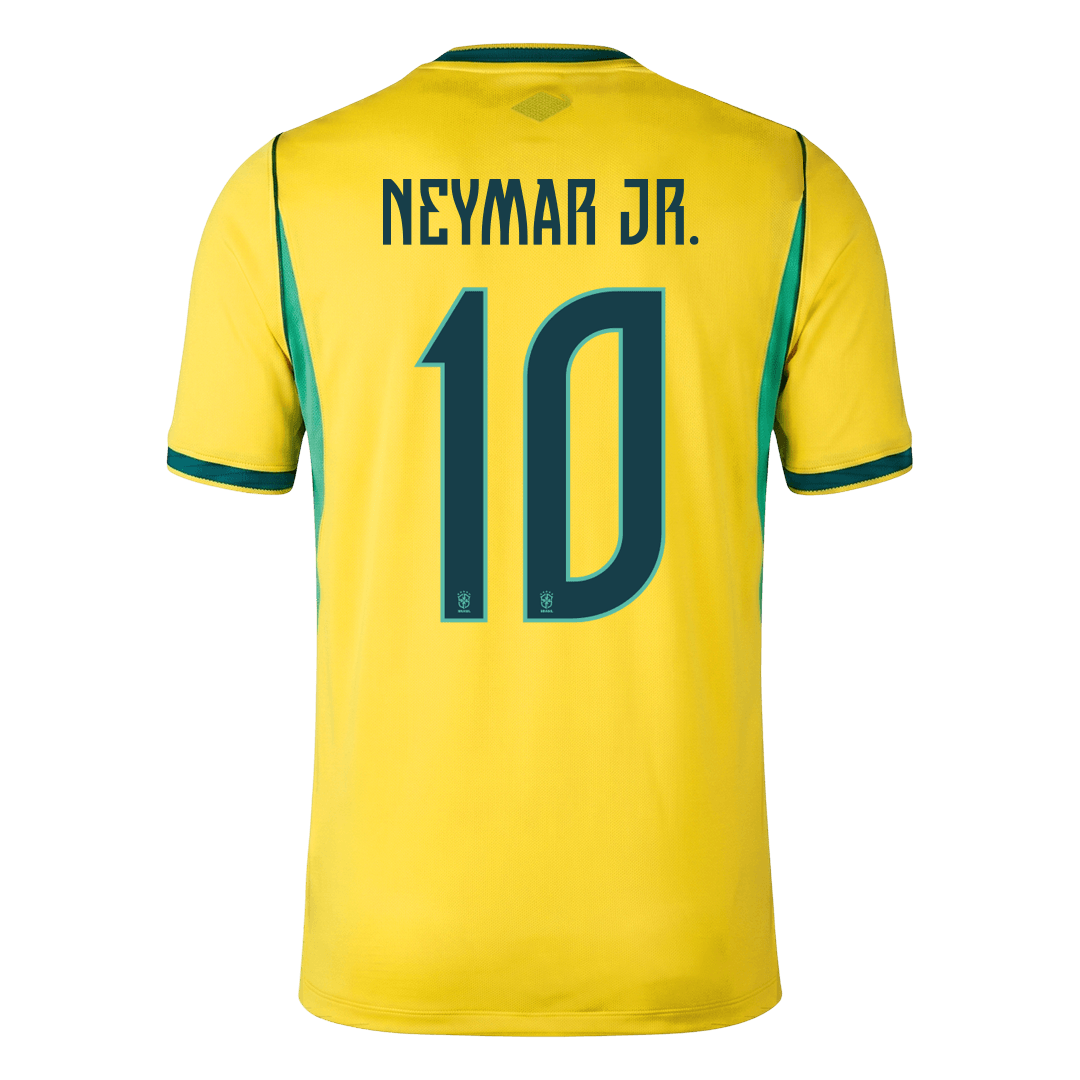 NEYMAR JR. #10 Brazil Home Soccer Jersey World Cup 2026