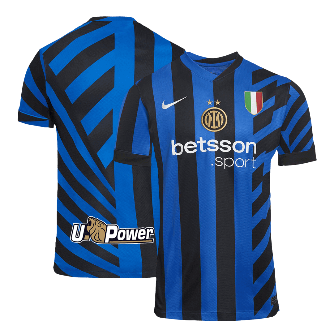 Gift-Inter Milan Soccer Jersey Home Custom Shirt 2024/25