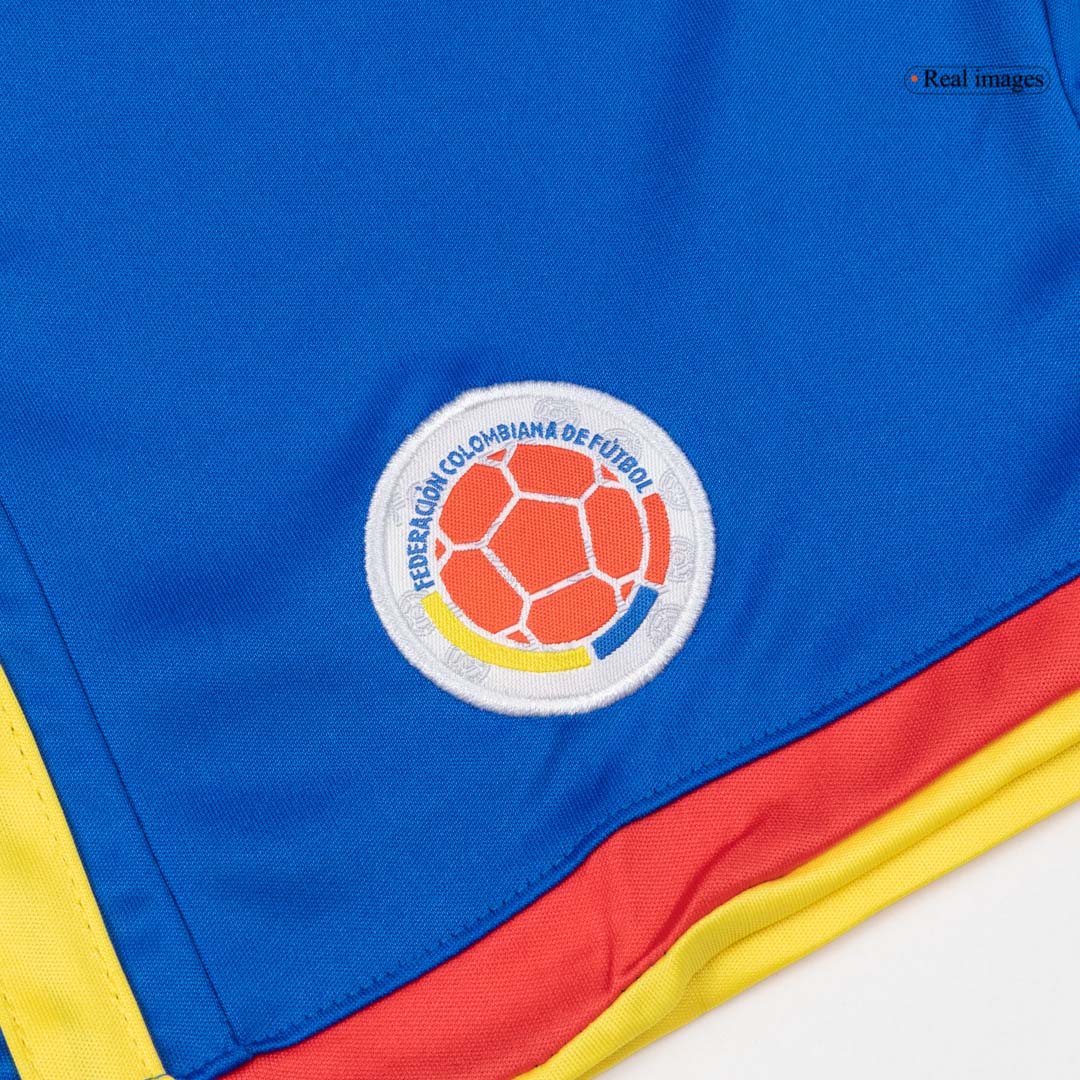 Colombia Home World Cup Kids Soccer Jerseys Kit 2026