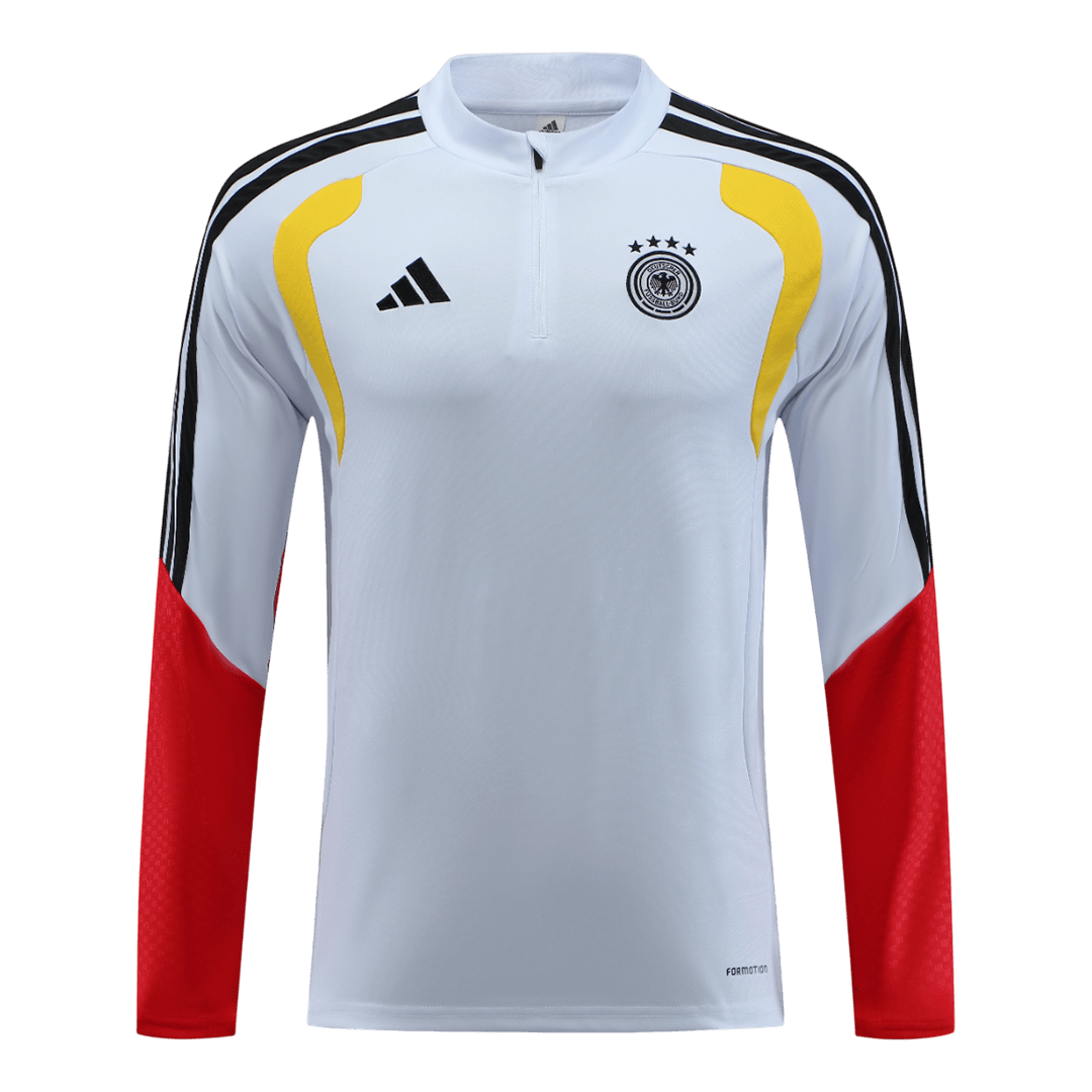 Kid's Germany Zipper Sweatshirt Kit(Top+Pants) 2026 White