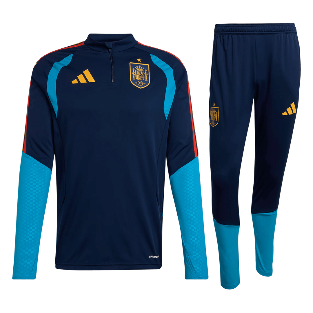 Spain Zipper Sweatshirt Kit(Top+Pants) 2026 Navy