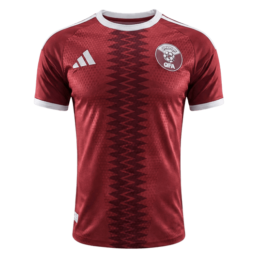 Player Version Qatar Home Soccer Jersey World Cup 2026 Red