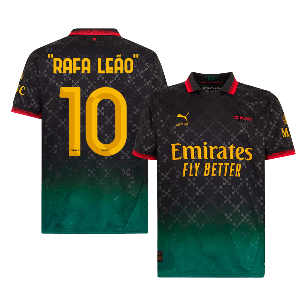AC Milan RAFA LEAO  #10 Fourth Away Soccer Jersey 2024/25