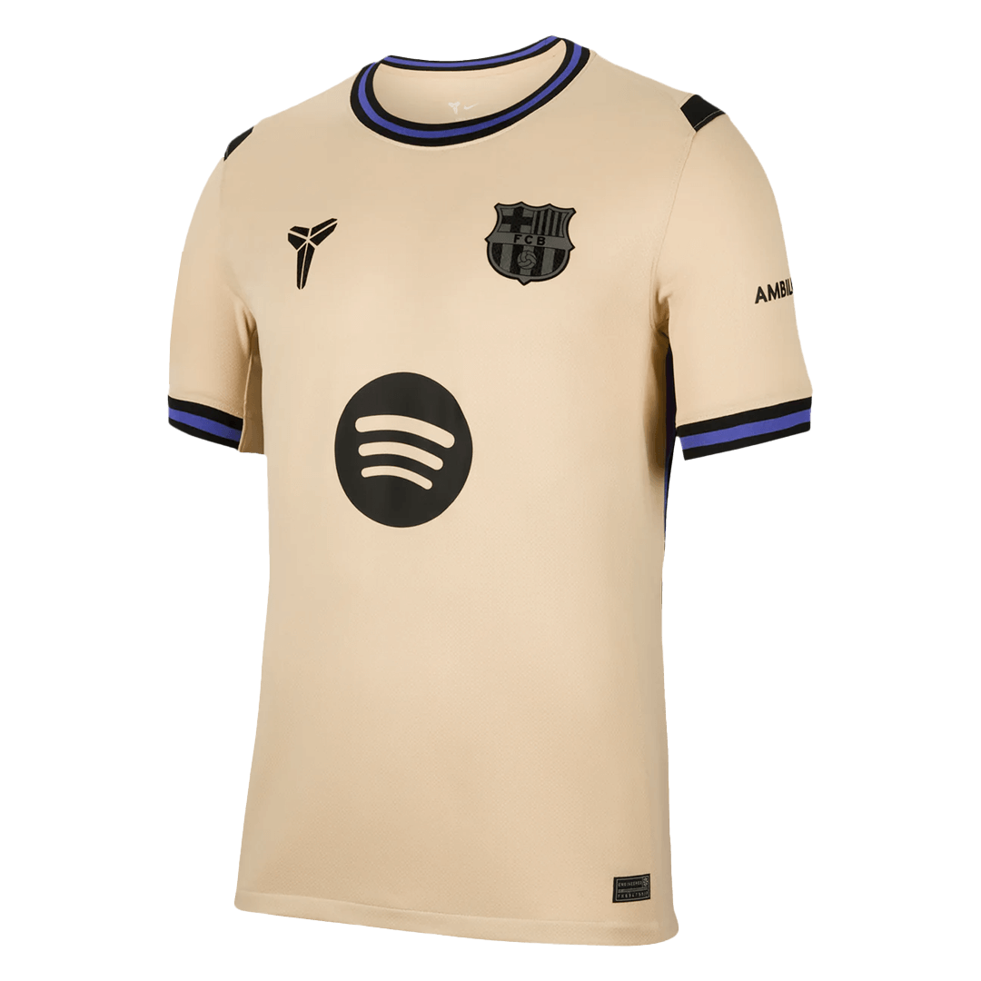Barcelona x Kobe Bryan Soccer Jersey Away Custom Shirt 2025/26