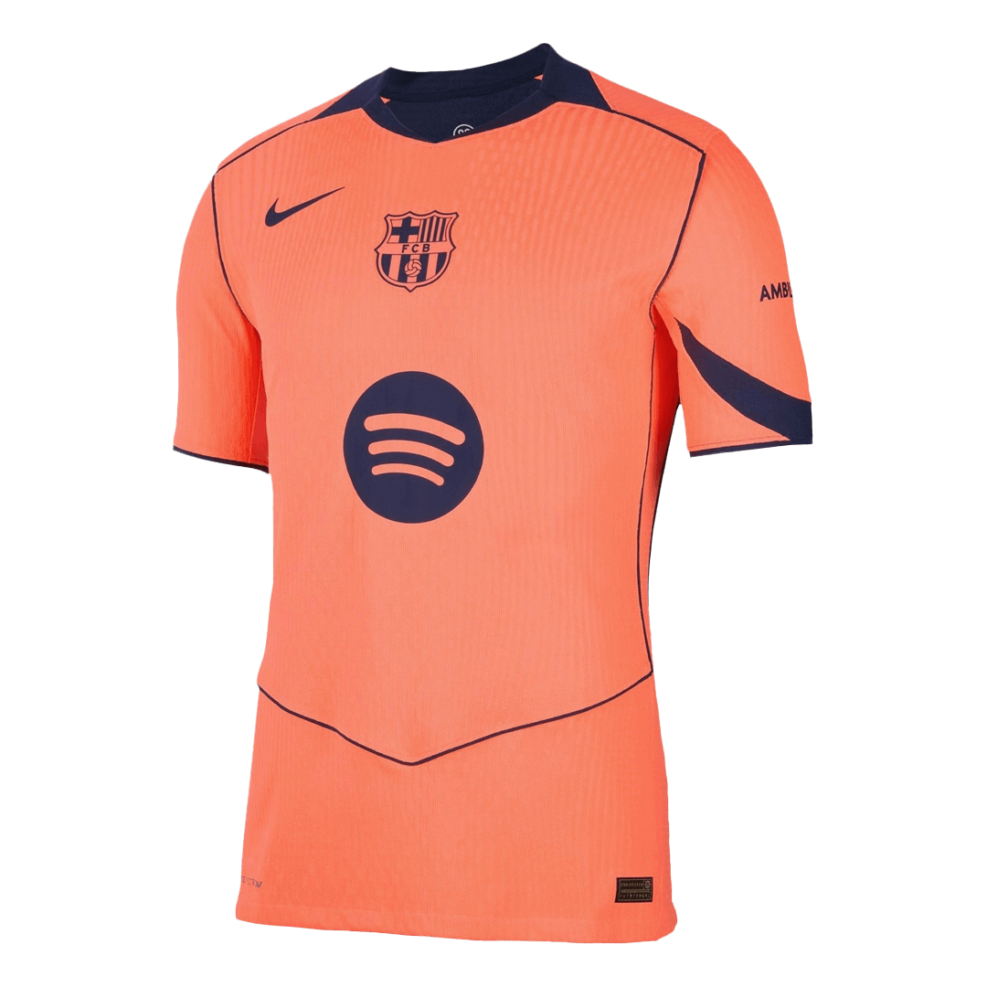 LEWANDOWSKI #9 Barcelona Third Away Authentic Soccer Jersey 2025/26 - UCL