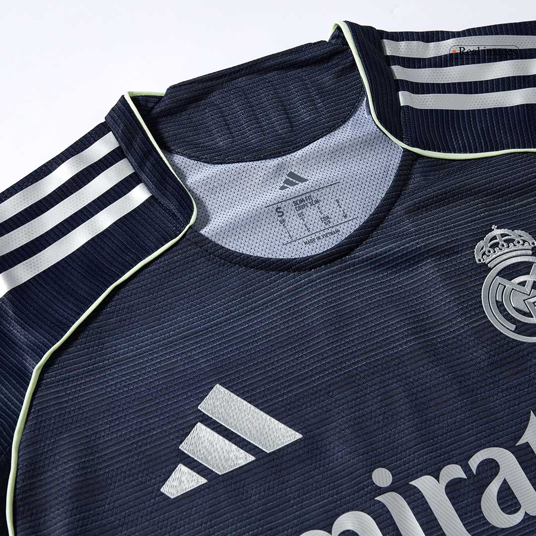 Authentic MBAPPÉ #10 Soccer Jersey Real Madrid Away Shirt 2025/26