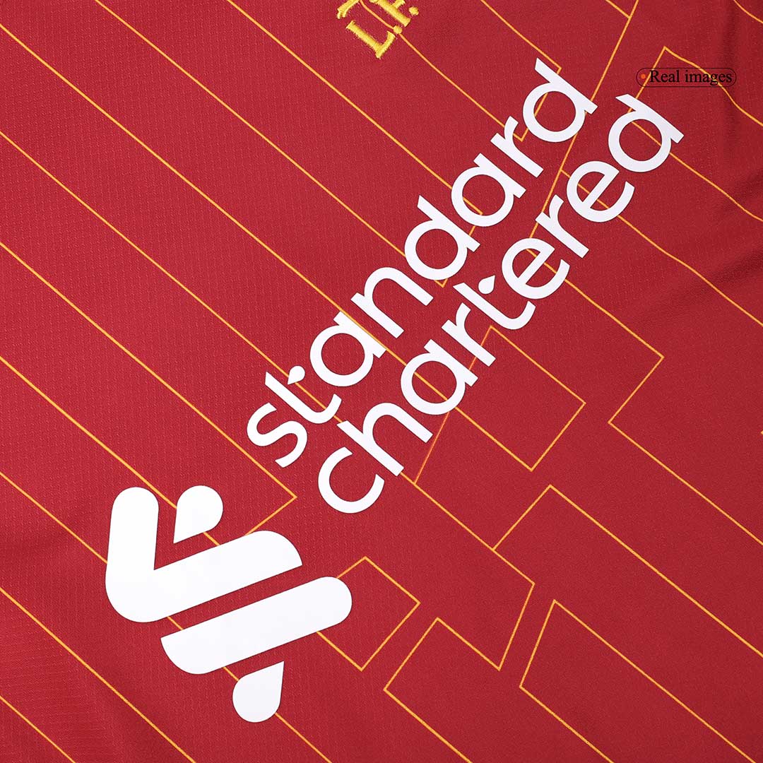 DIOGO J. #20 Liverpool Home Soccer Jersey 2024/25 Red - UCL
