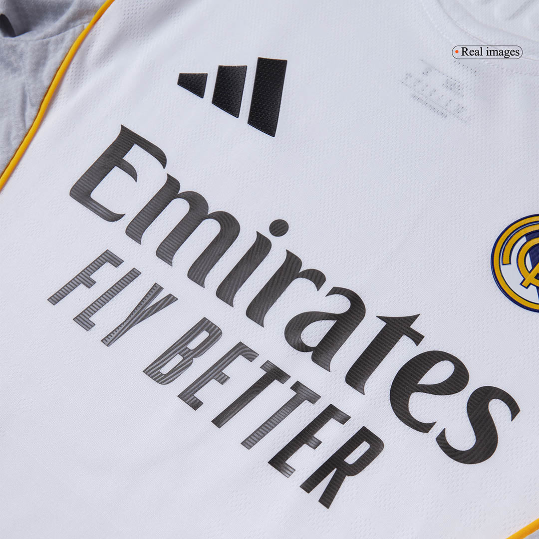 VALVERDE #8 Real Madrid Home Authentic Soccer Jersey 2025/26