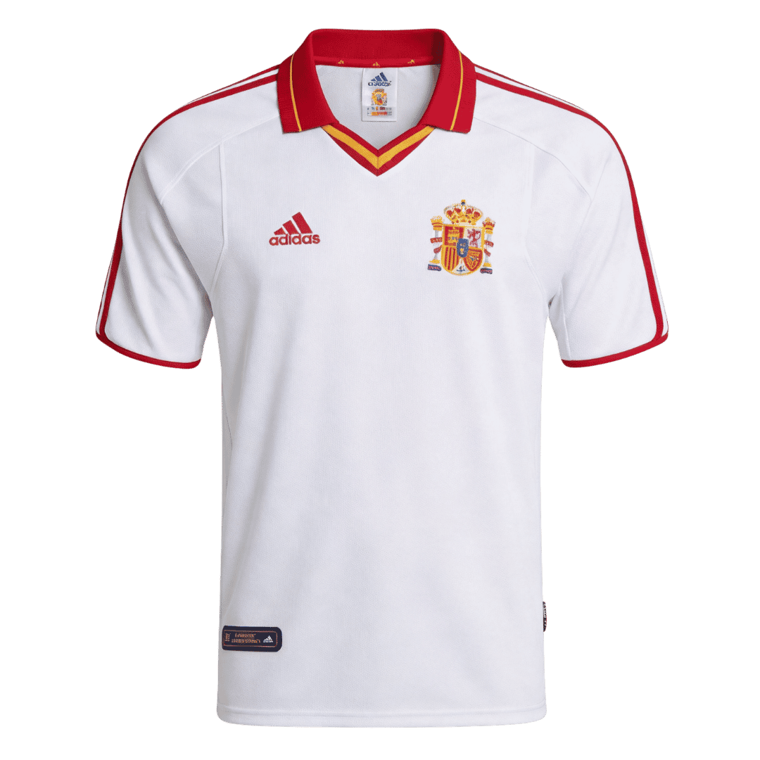 Retro Soccer Jersey Spain Away Euro Cup 2000