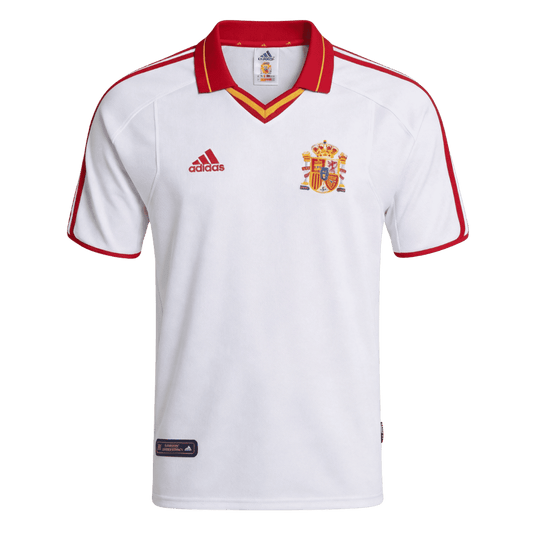 Retro Soccer Jersey Spain Away Euro Cup 2000