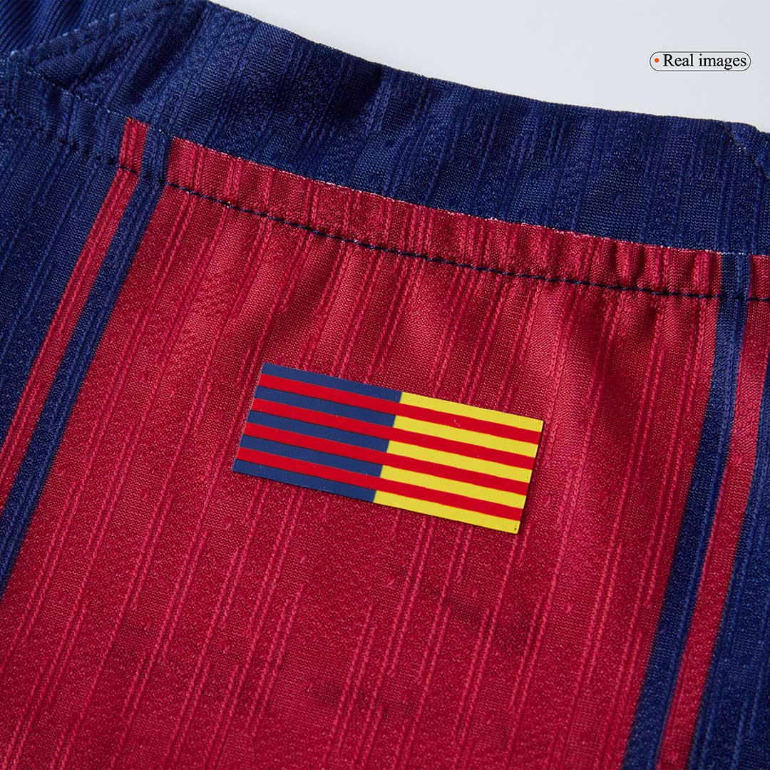 LAMINE YAMAL #10 Barcelona Home Authentic Jersey 2025/26 Kopa Trophy Edition