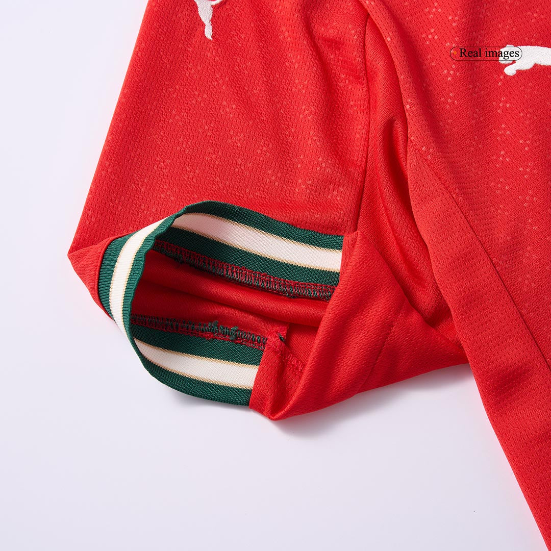 Portugal Home Soccer Jersey Kit(Jersey+Shorts) 2025