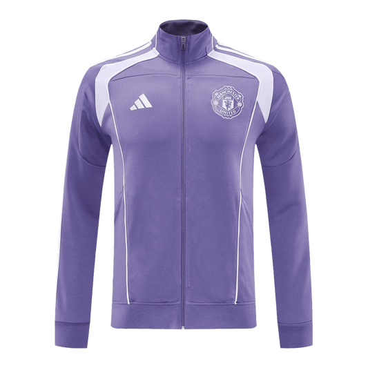 Manchester United Track Jacket 2025/26 - Purple