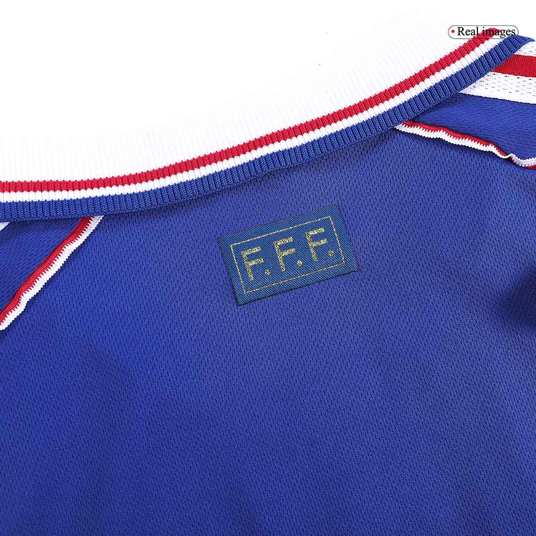 Retro 1998 France World Cup Home Soccer Jersey