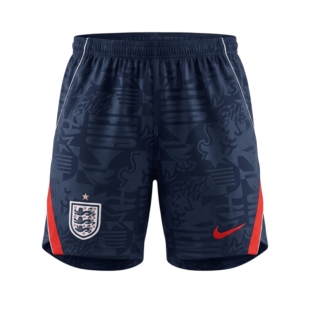 England Away Soccer Shorts World Cup 2026