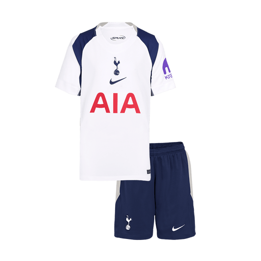 Tottenham Hotspur Home Kids Soccer Jerseys Kit 2025/26