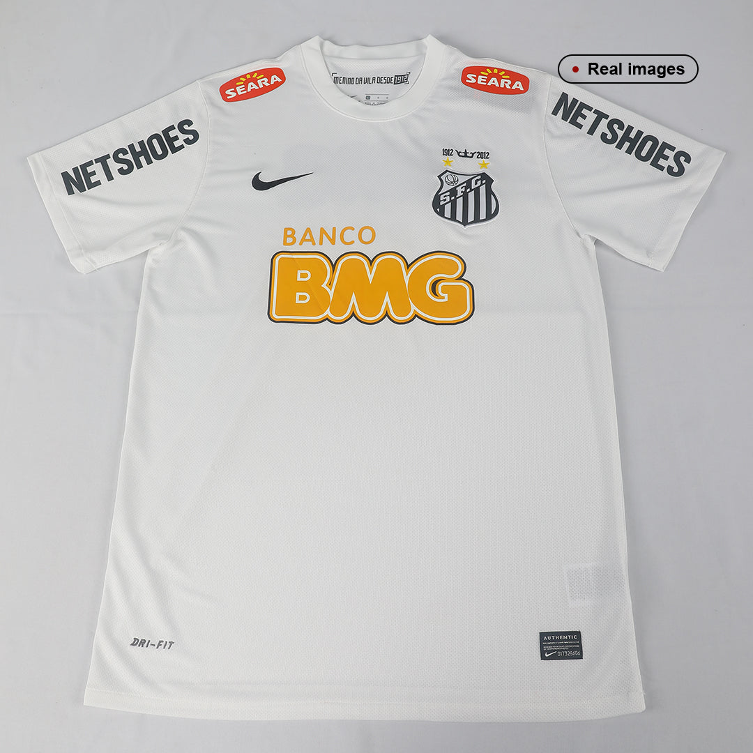 Retro Soccer Jersey Santos FC Home 2011/12