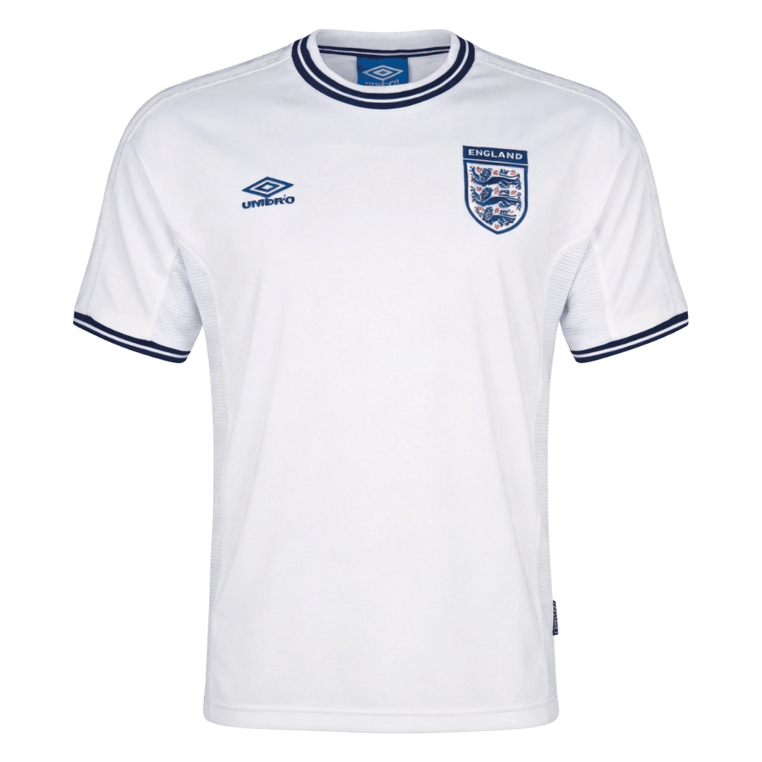 Retro Soccer Jersey England Home Euro Cup 2000