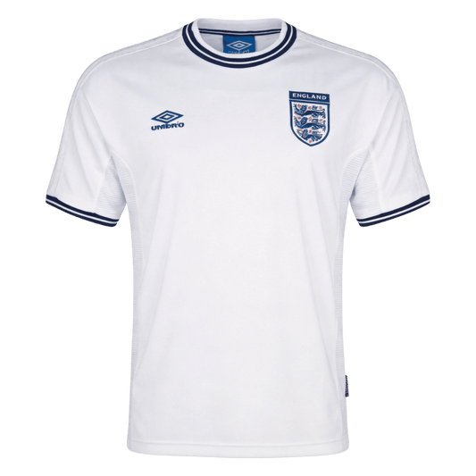 Retro Soccer Jersey England Home Euro Cup 2000